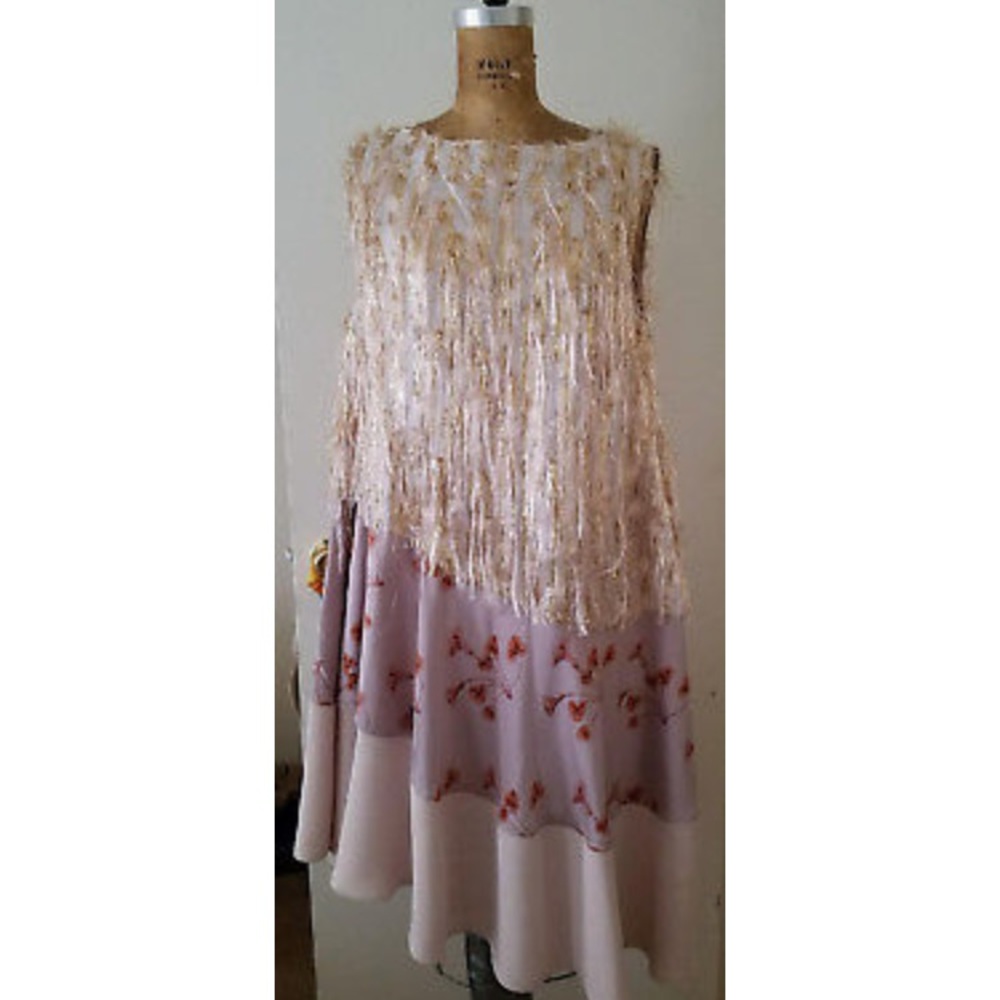 Rachel Comey metallic fringe dress!